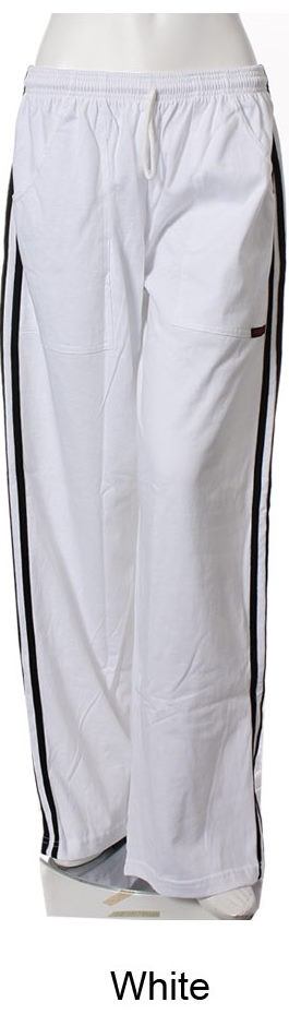 KOS*USA Basic Sweat Pant 970 - White/Black