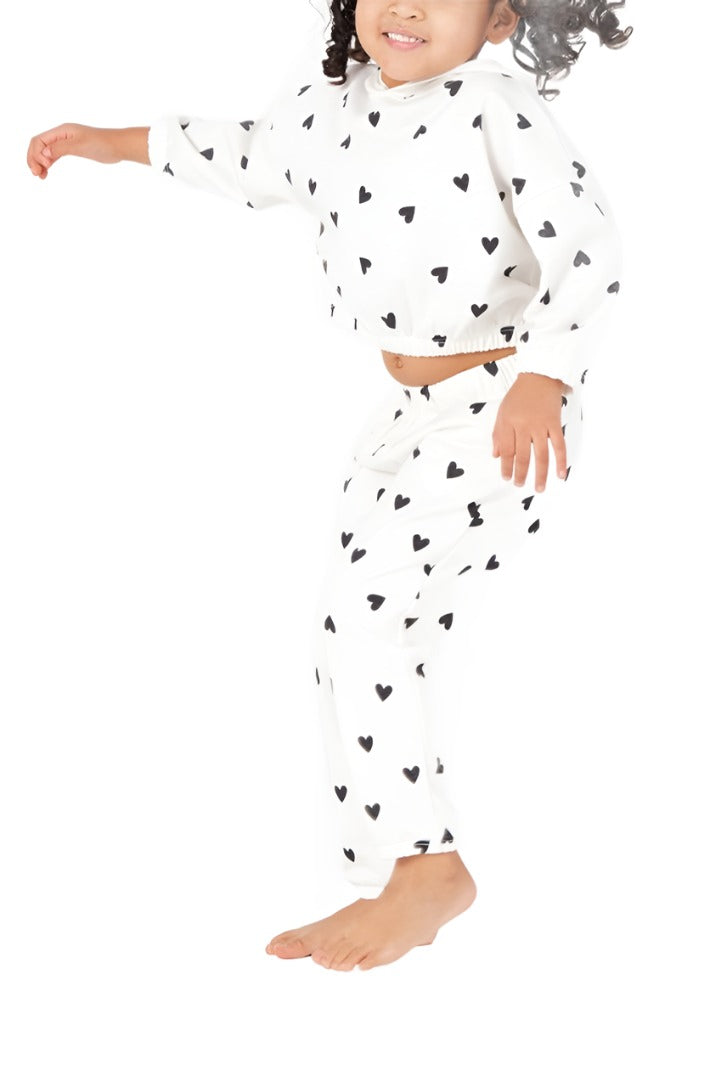 Onzie Youth Hoodie Sweatshirt 813 - Black Heart