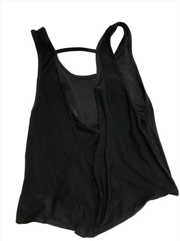 Last Chance! Onzie Youth Scoop Back Tank Top 818 - Black