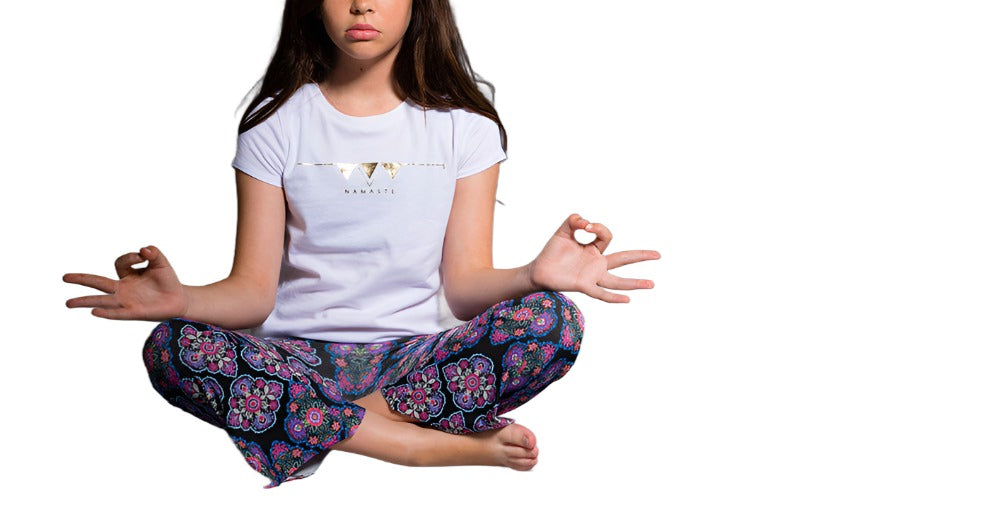 Onzie Youth Bell Bottom 857 - Fiesta - siting view