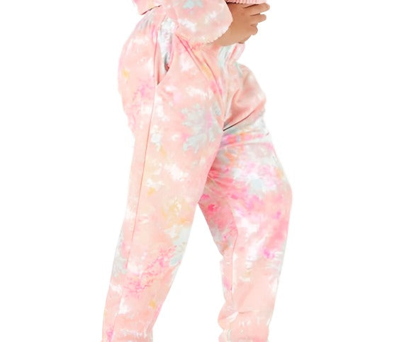 Onzie Youth Sweat Pant 895 - Roses All Day - Side View