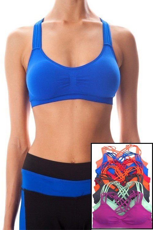 best anemone seamless multi strap bra tops
