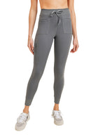 Mono B Utility Leggings APH3153 - Smoked Pearl - front view