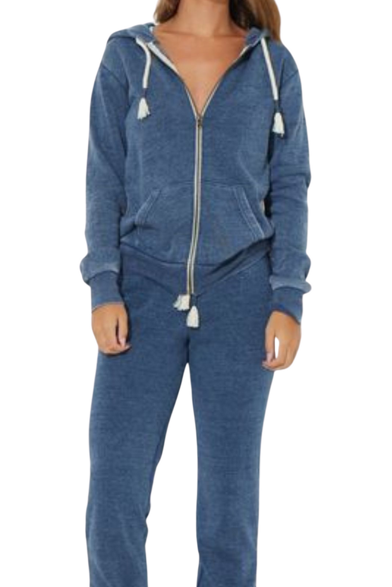 Womens Hoodies Vintage Havana Hoodie Vintage Havana/Ocean Drive