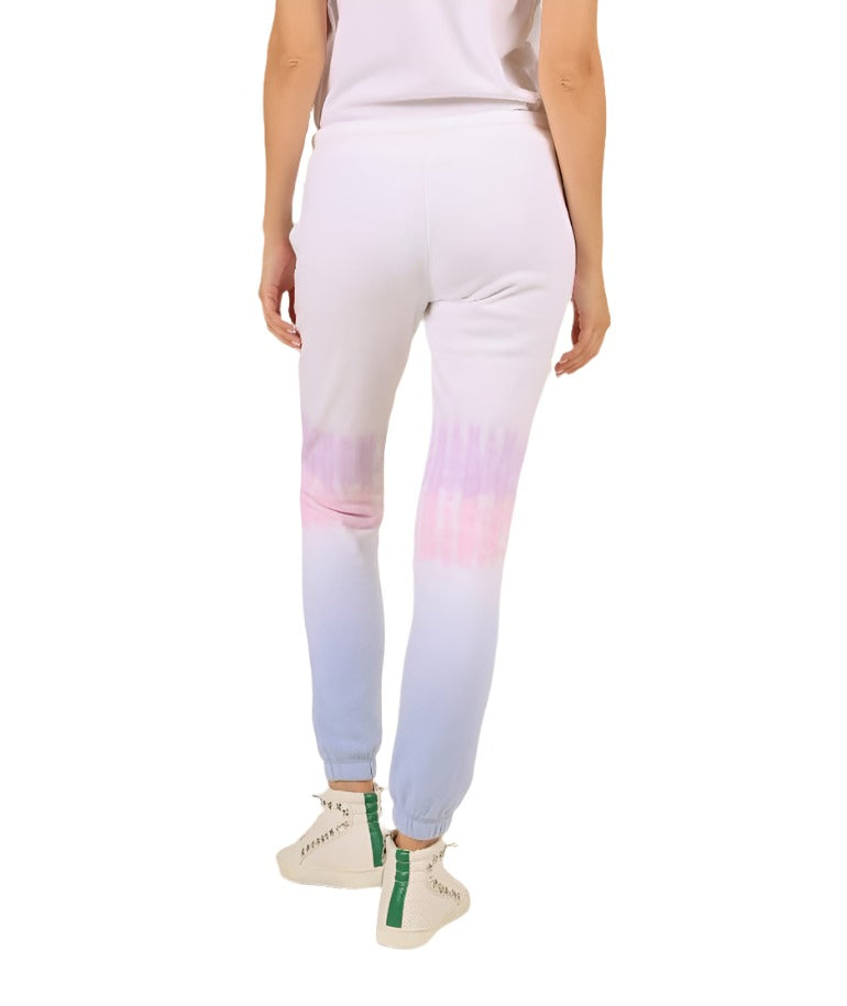 Vintage Havana/Ocean Drive Multi Dip Dye Burnout Jogger B9112 - Multi Dip Dye - rear view