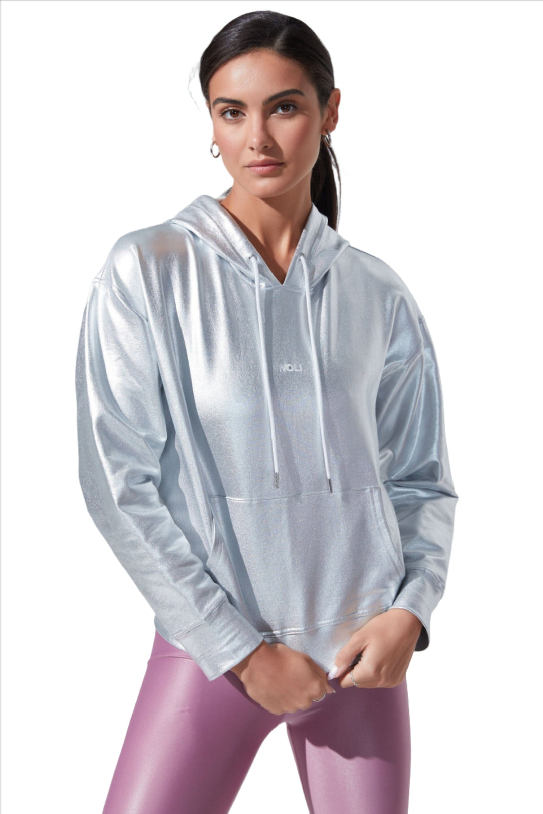 FINAL SALE! Noli Chrome Hoodi - Chrome - Front View