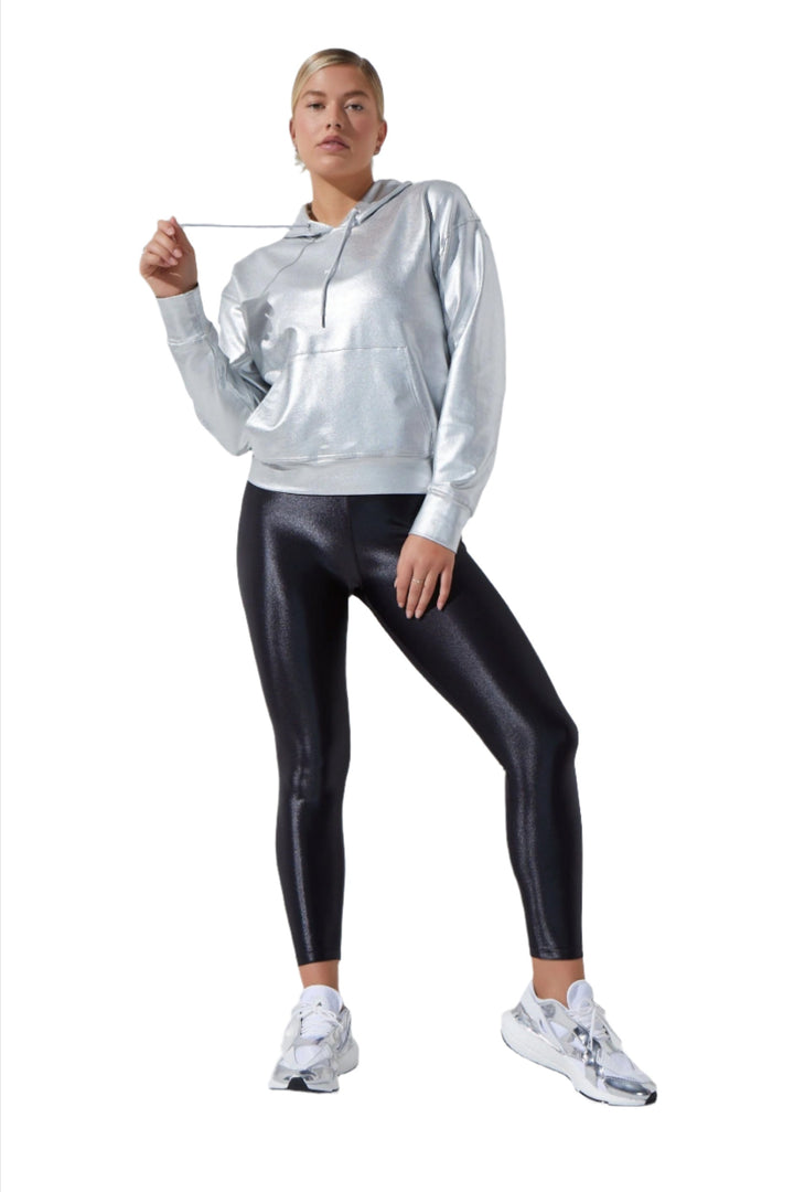 FINAL SALE! Noli Chrome Hoodi - Chrome - Front Full View