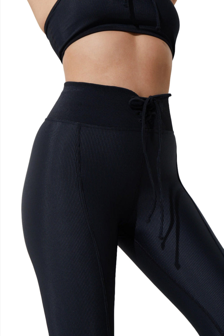 FINAL SALE! Noli Courtside Legging - Black - Side View
