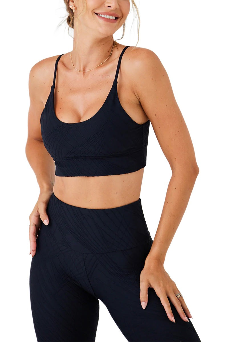 Onzie Flow Bra 3821 - Black Selenite