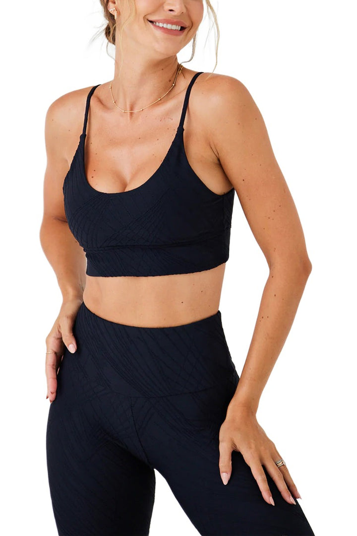 Onzie Flow Bra 3821 - Black Selenite