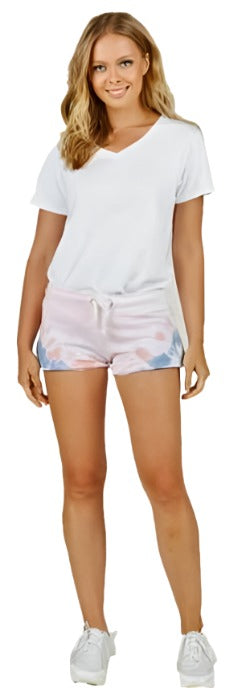 Ocean Drive/Vintage Havana Tie Dye Shorts OD4213 Flamingo - front view