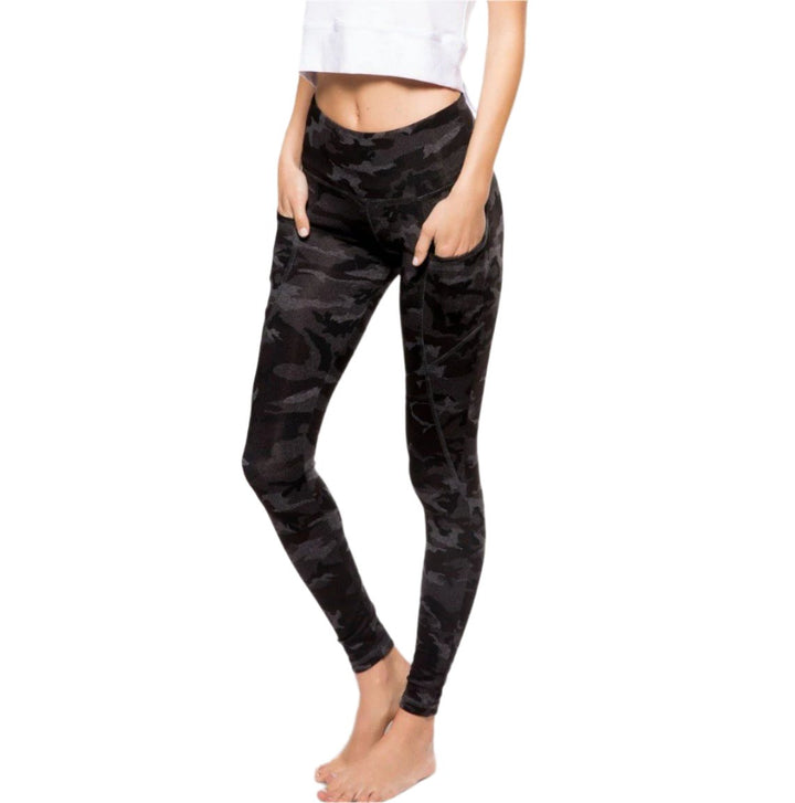 Strut-This Flynn Ankle Grey Camo - front view