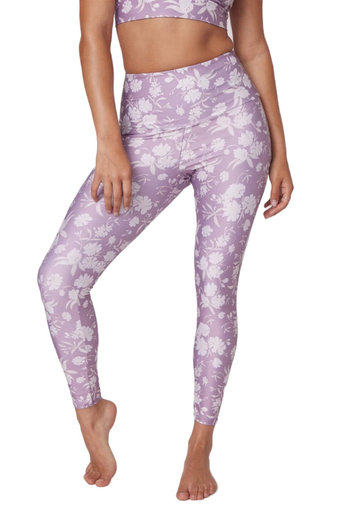 Onzie Flow Highrise Basic Midi 2029 and Plus - Blossom - Front View