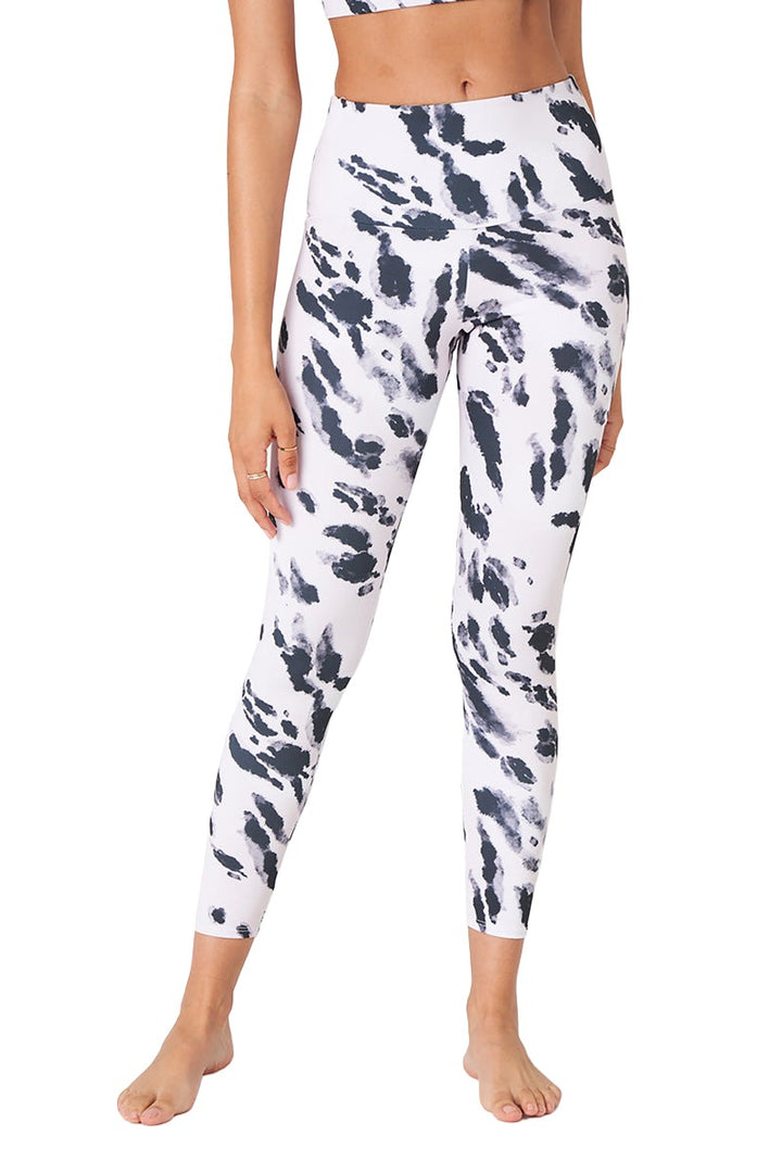 Onzie Flow Highrise Basic Midi 2029 and Plus - Calico - Front View