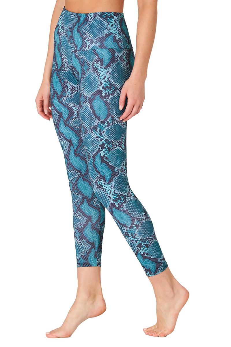 Onzie Flow Highrise Basic Midi 2029 - Emerald viper - Side View