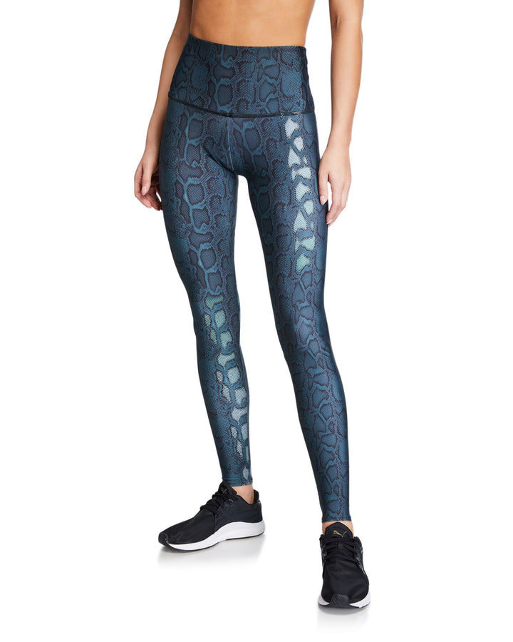 Onzie Hot Yoga High Rise Legging 276 - Hunter Viper - front view