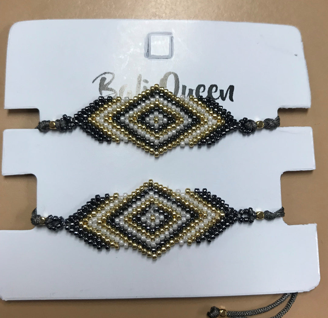 Bali Queen Seed Bead Friendship Bracelet