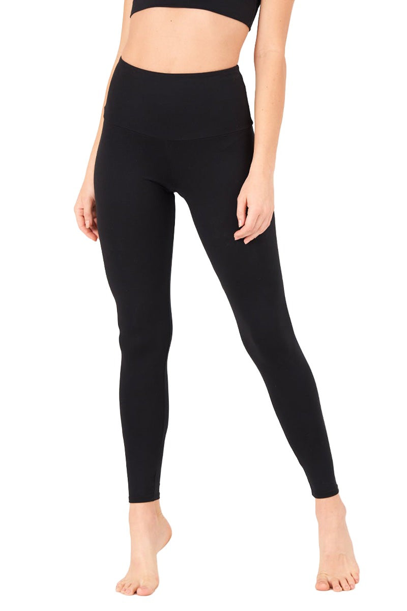 Onzie Luxe Legging 2269 - Black - Front View