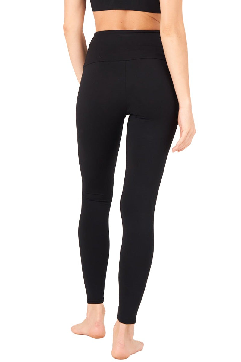 Onzie Luxe Legging 2269 - Black - Back View