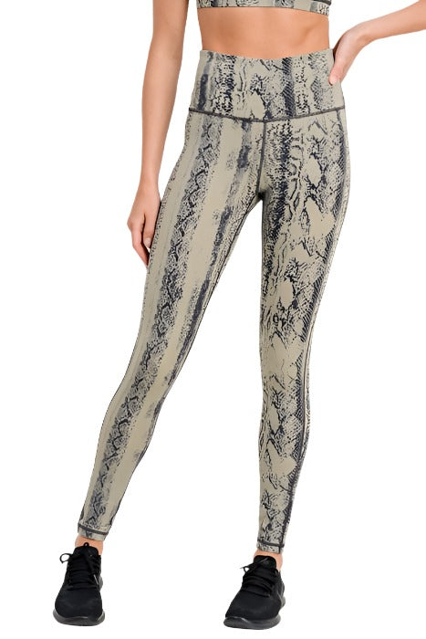 Mono B Python Print Legging APH2555B - Python - front view