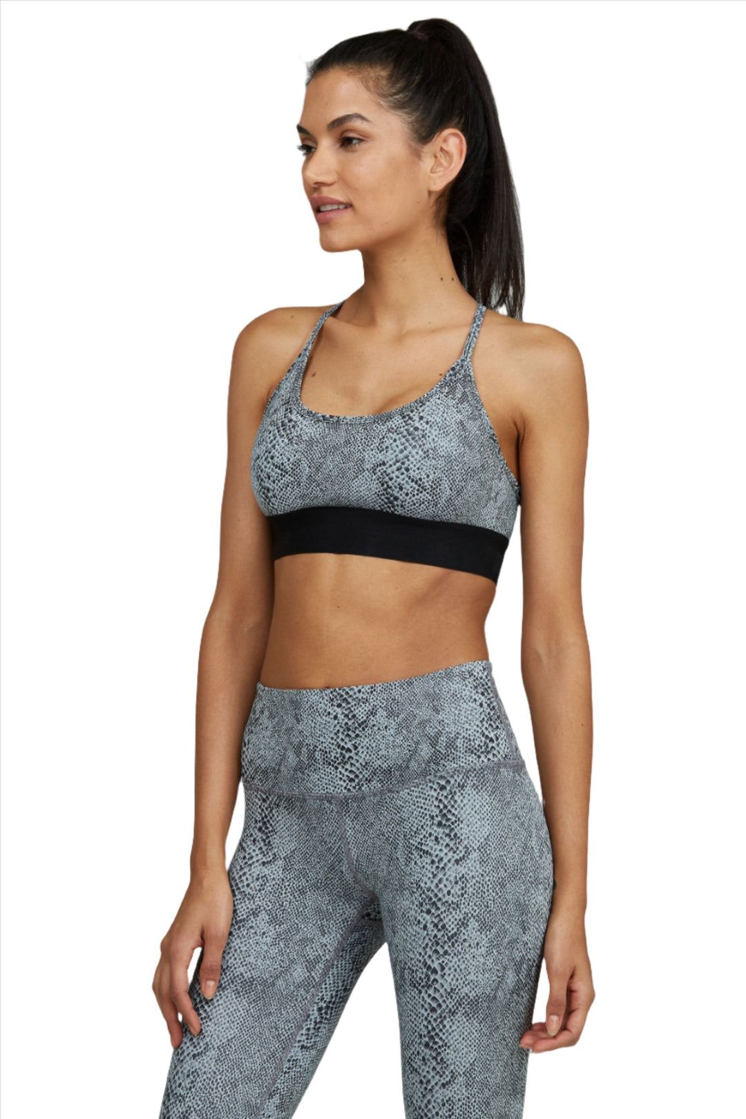 Noli Yoga Studio Bra Python - front view