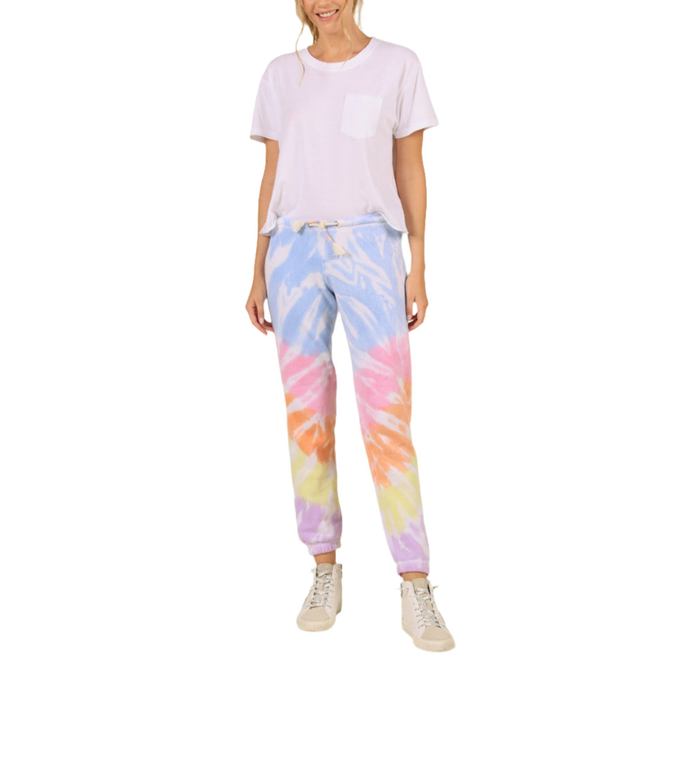 Vintage Havana/Ocean Drive Fantasy Tie Dye Jogger OD8060 - Fantasy Tie Dye - front alt view