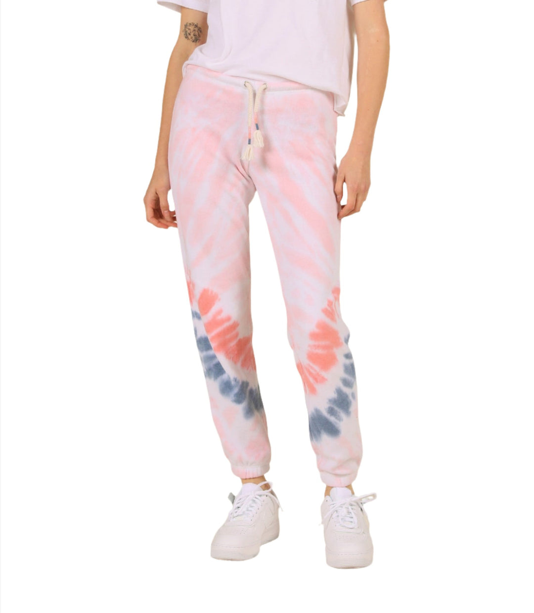Vintage Havana/Ocean Drive Tie Dye Jogger OD8060 Flamingo - front view