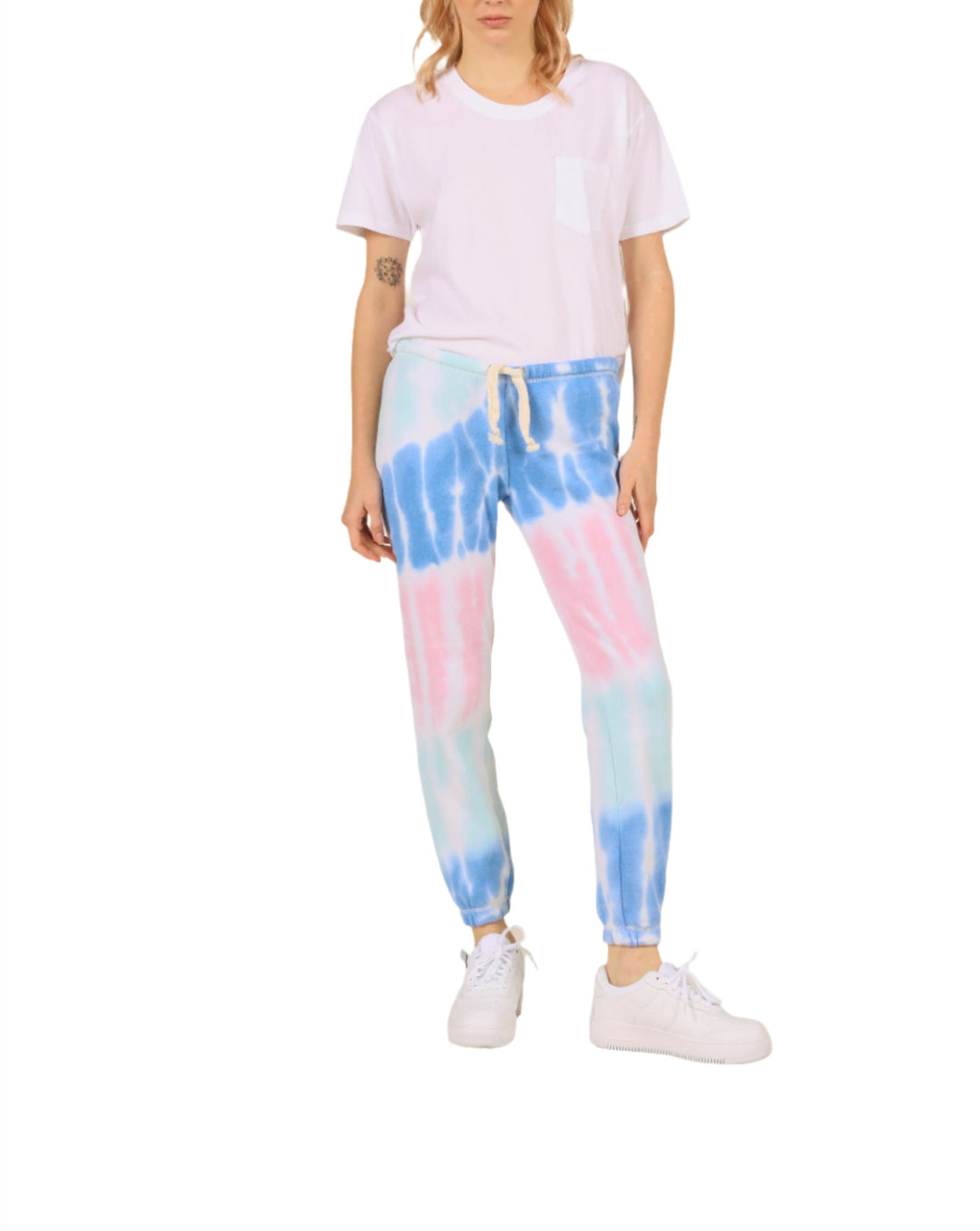 Ocean Drive Snowcone Diagonal Tie Dye Jogger OD9255 - front alt view