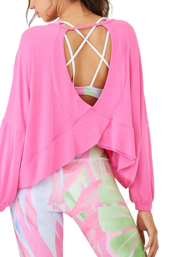 Onzie OM Top 3800 - Carnation - Back View