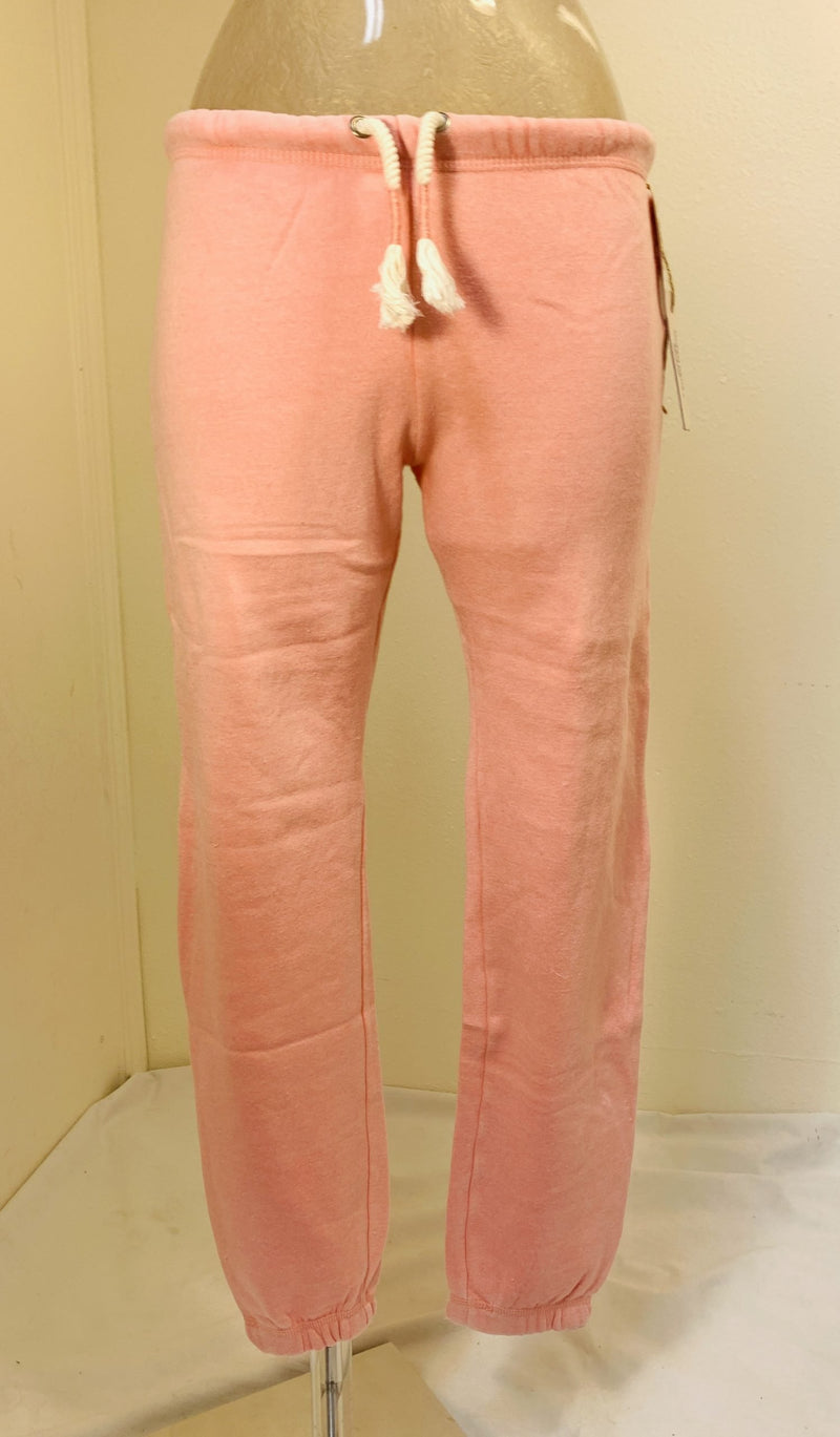 Vintage Havana/Ocean Drive BurnOut Sweatpants OD1499 Sea Shell Pink - front altview