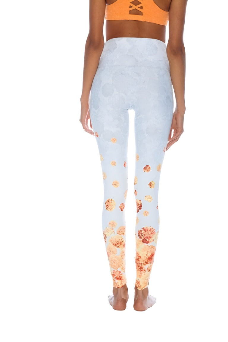 Onzie Hot Yoga High Rise Legging 276 - Varmala - rear view