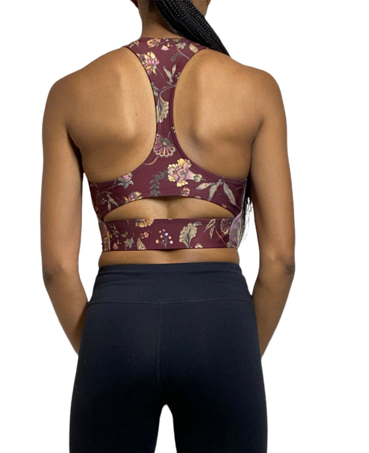 Onzie Peek-a-boo Racer Yoga Crop Top 3024