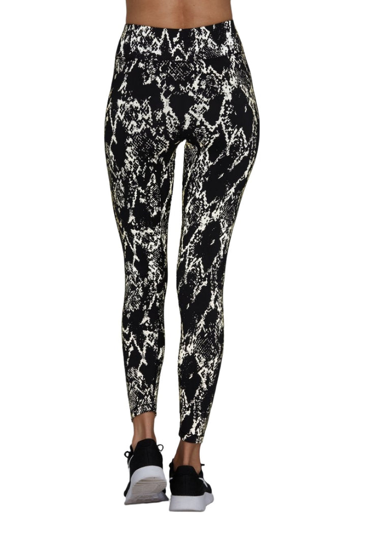 Noli Reflective Cobra Legging  - Black  - rear view