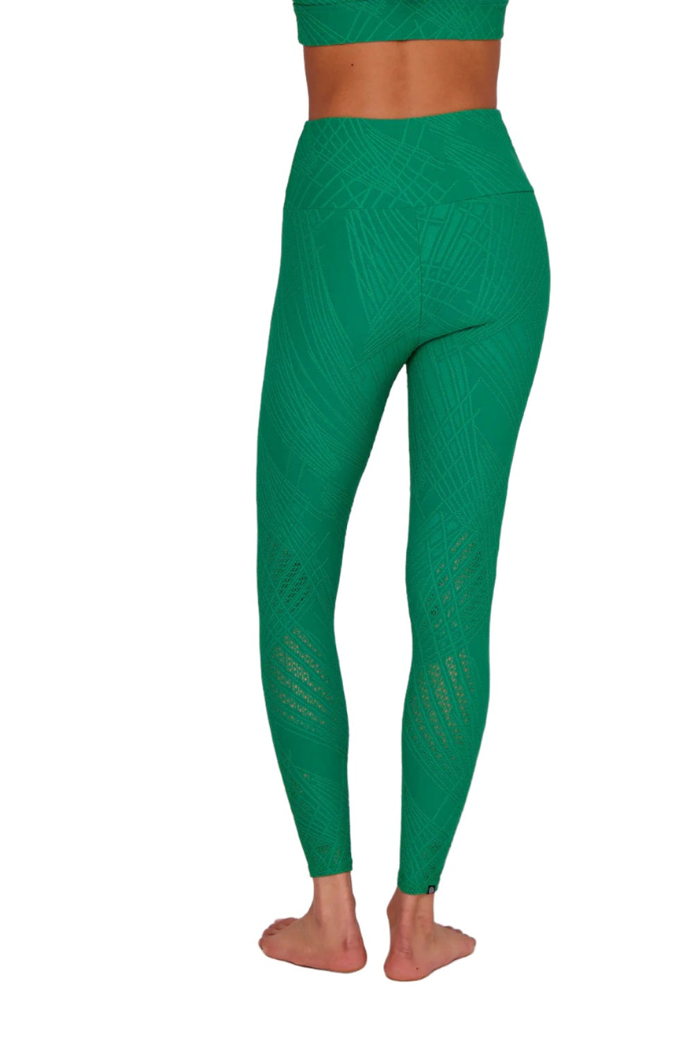 Onzie Selenite 7/8 Midi Legging 2083 - Forest Selenite - Back View