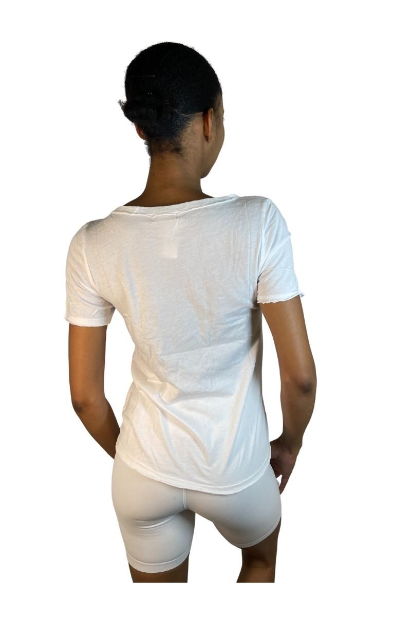 TLA Petite Keyhole Tee Shirt 2 colors