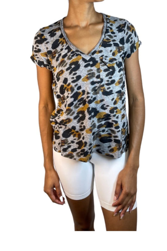 TLA Lars V-Neck Tee Shirt with Pocket Tee - Regular, Petite & Plus