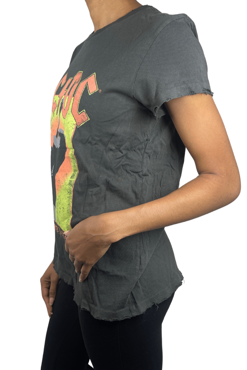 AC DC Let There be Rock European Tour Tee Shirt by Junk Food