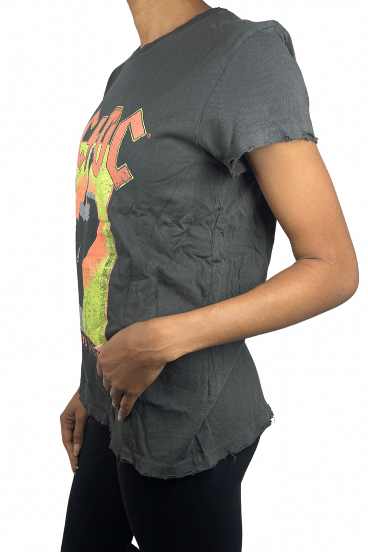 AC DC Let There be Rock European Tour Tee Shirt by Junk Food