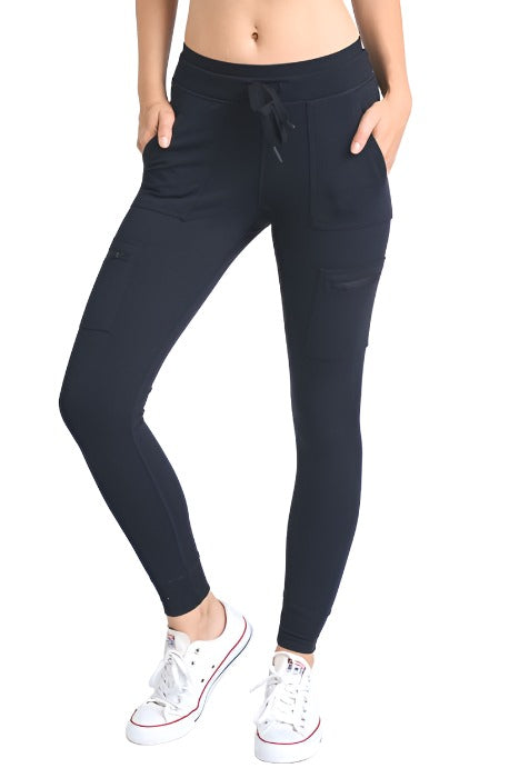 Mono B Cargo Pant AP1748 - Black - front alt view