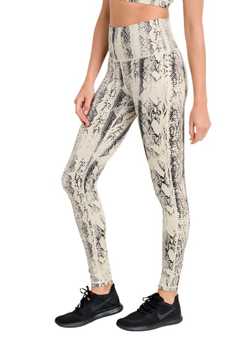 Mono B Viper Print Legging APH2558 - Viper Snake  - side view