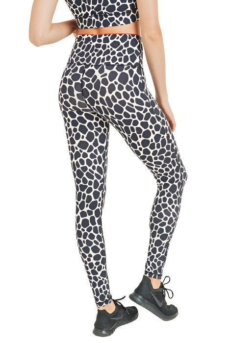 Mono B Giraffe High Waist Legging APH2878 - rear view