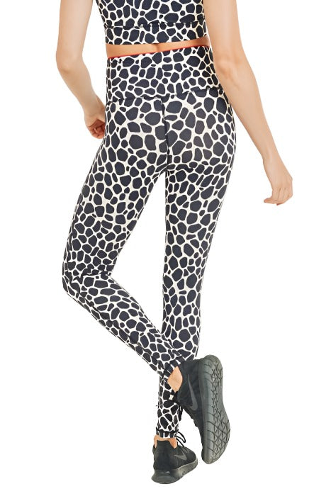 Mono B Giraffe High Waist Legging APH2878 - rear alt view