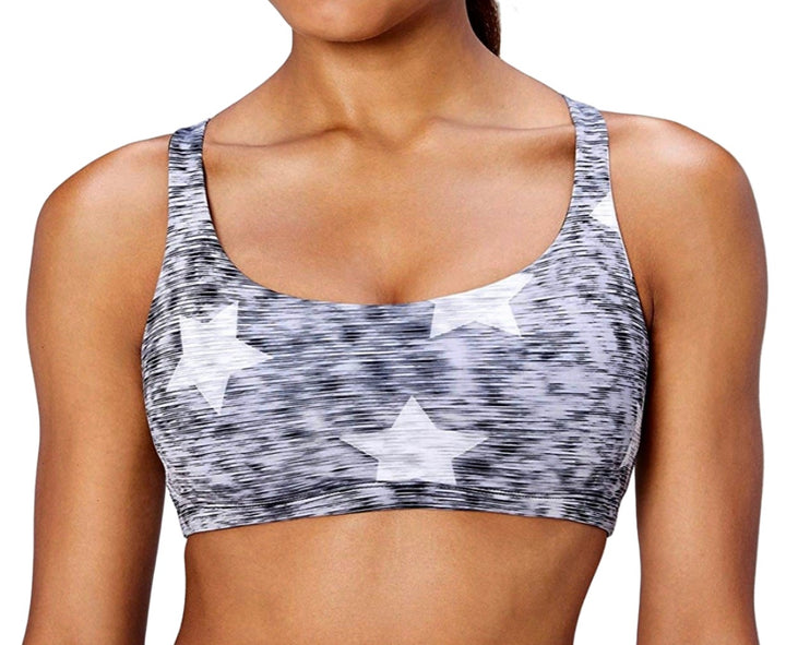 Core 10 Onzie Yoga Chic Bra - stars - front view