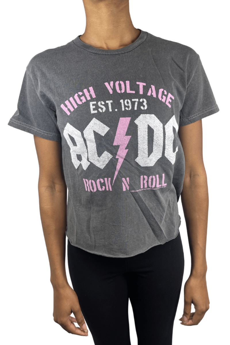 AC DC High Voltage Tee Shirt by Junk Food