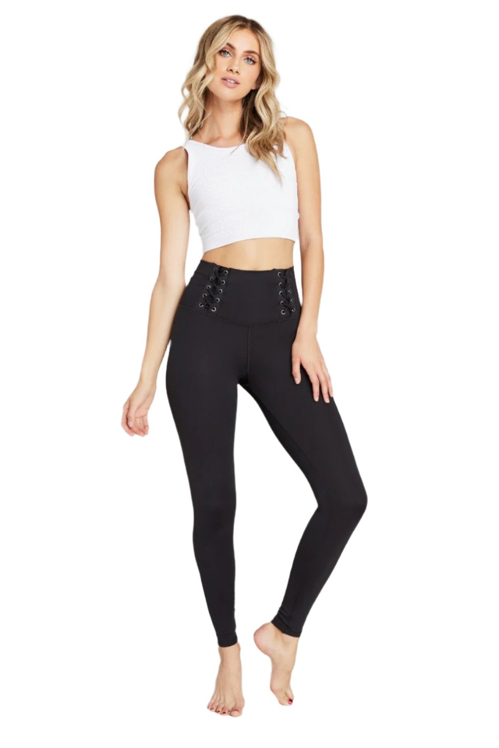 Strut-This Max Ankle Black - front view