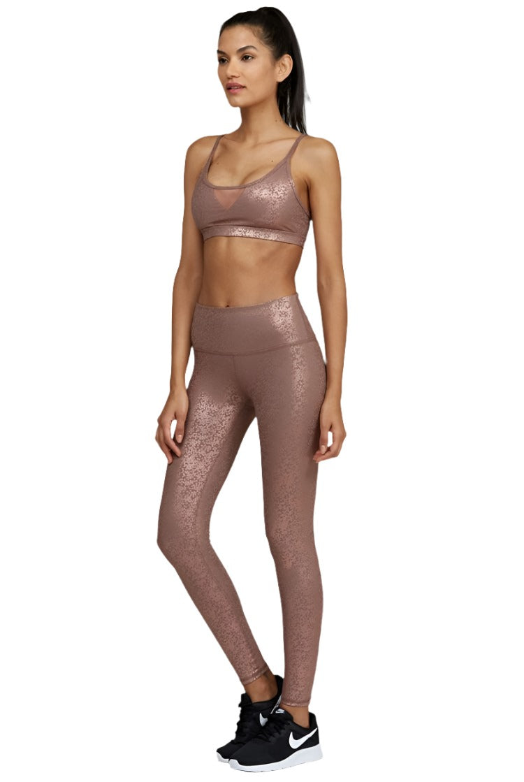 Noli Yoga Gloss Legging Rose - front alt view 3