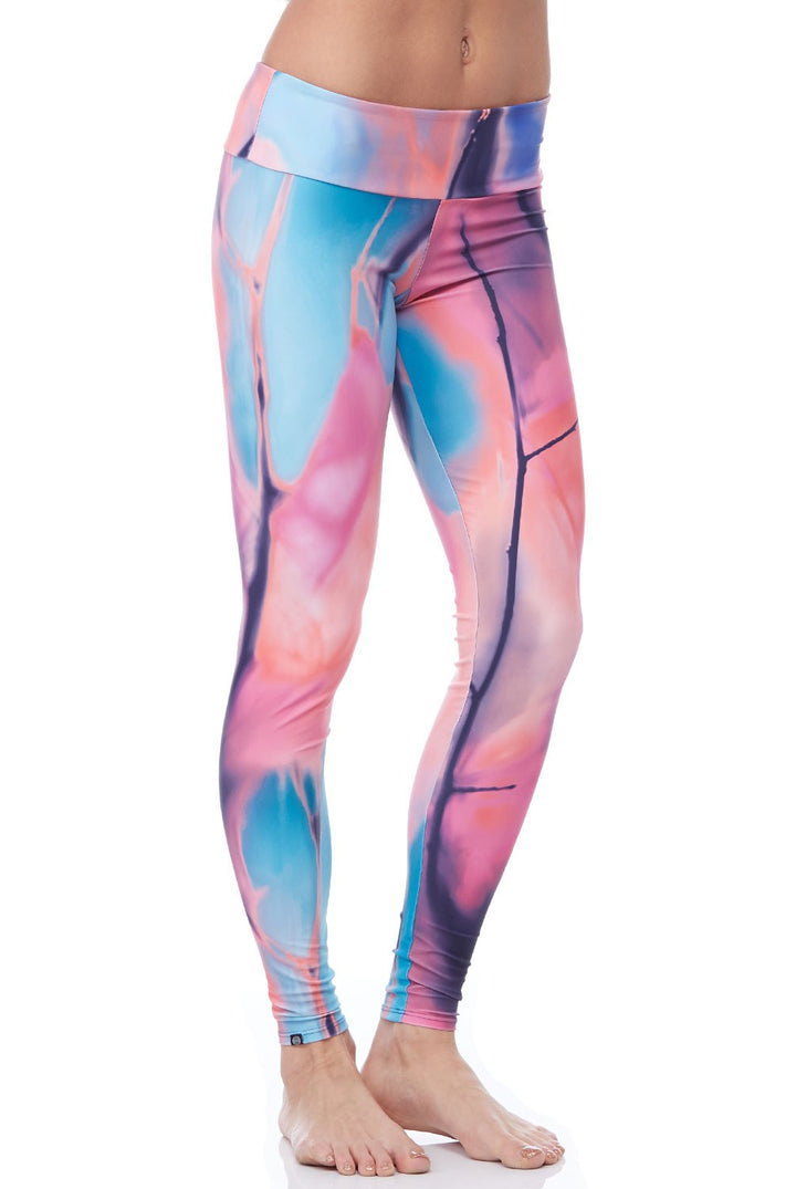 Onzie Hot Yoga Leggings 209 - Chemistry - side view