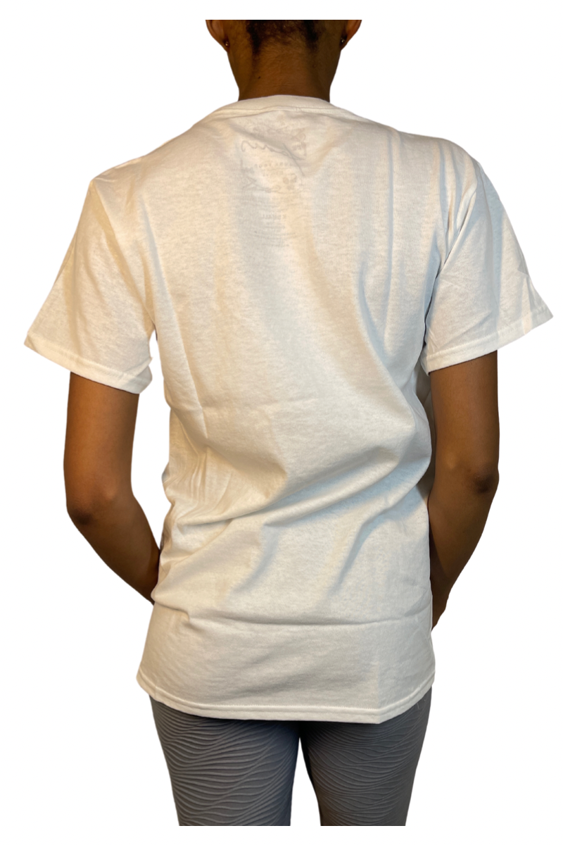 Janis Joplin Concert Tee Kosmic Blues by Junk Food- White