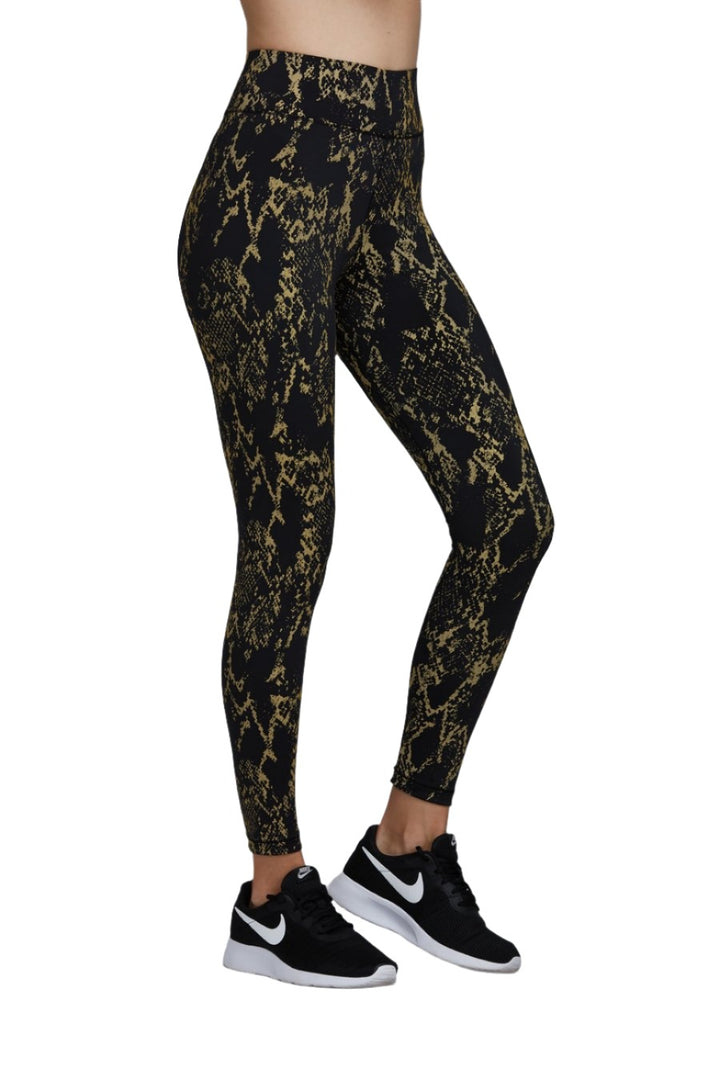 Noli Reflective Cobra Legging  - Black  - side alt view 