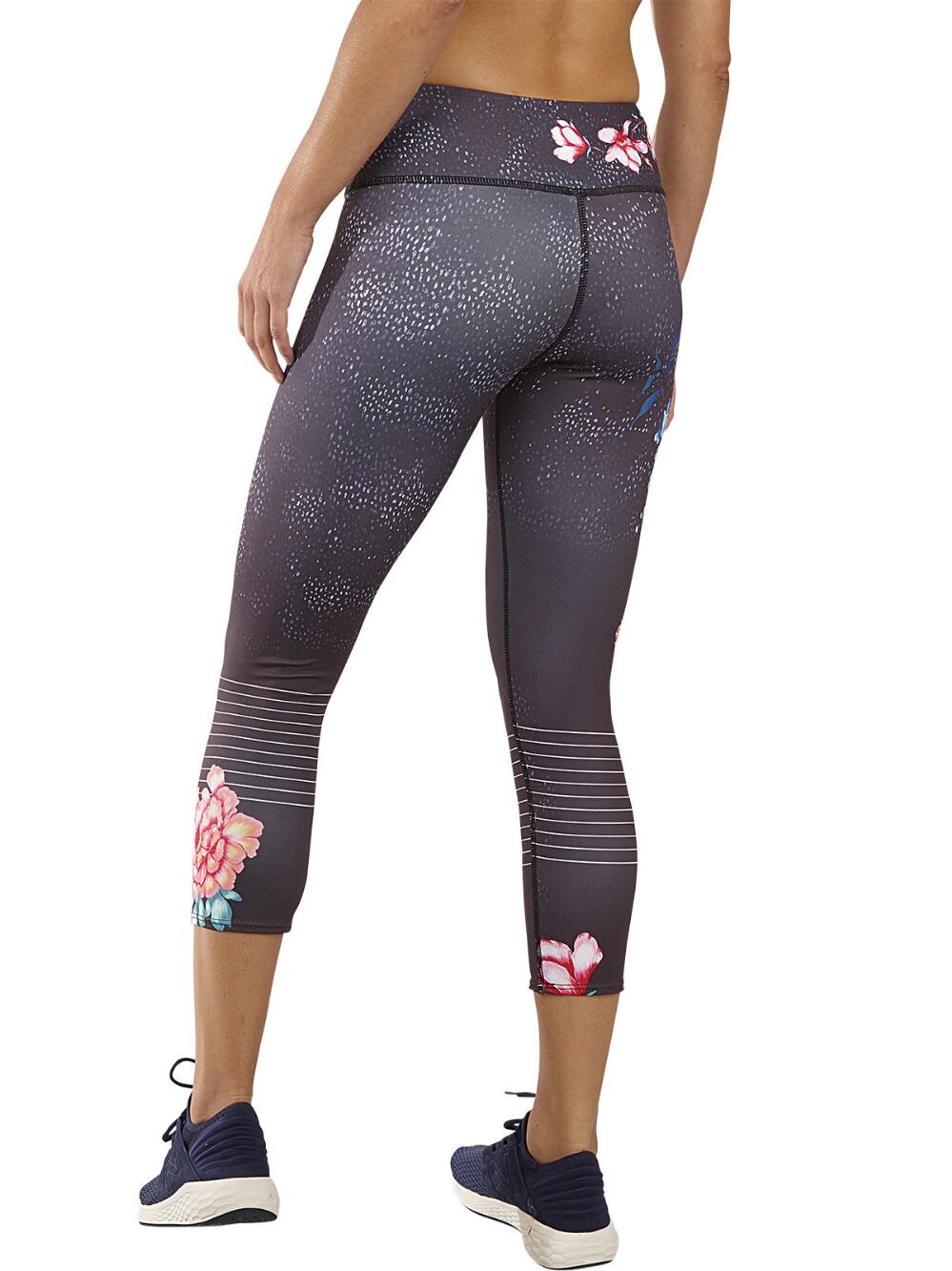 Onzie Hot Yoga Graphic Capri 241 - Sapporo -  rear  view